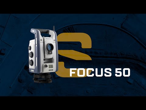 Spectra Geospatial® FOCUS® 50 Robotic Total Station Video