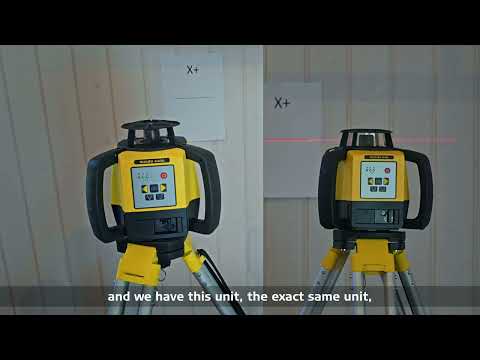 Leica Rugby 640G Rotary Laser Level | Green Manual Dual-Axis Slope