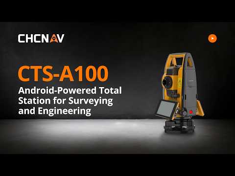 CTS-A100 Android Total Station | Reflectorless Surveying | CHCNAV