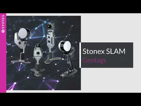 Stonex X200GO SLAM Laser Scanner Geotag tutorial video