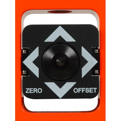 SECO 25 mm Stakeout Prism Assembly / 0 and -30 mm Offset – Flo Orange