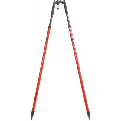 SECO Quick Lever Bipod with Thumb Release Legs – Red