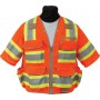 SECO 8365 Safety Utility Vest, ANSI/ISEA Class 3