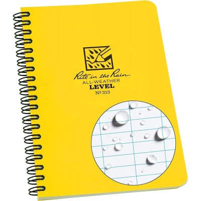 Rite in The Rain - 313 Spiral Level Notebook - 6 Pack