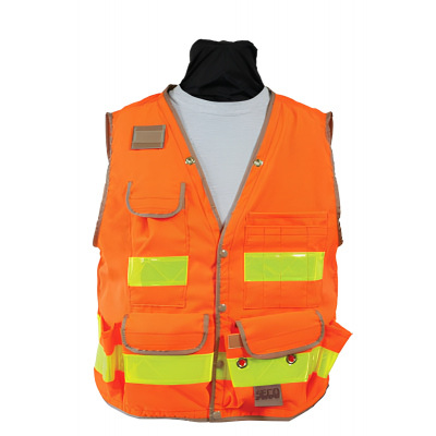 SECO 8069 Safety Utility Vest, ANSI/ISEA Class 2