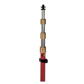 15 ft. Compression Lock Prism Pole â€“ Adjust. Tip (Dual Graduations)