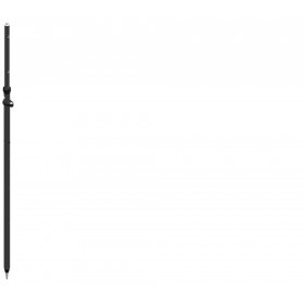GLS30, telescopic carbon GNSS pole with 5/8" screw. Snap locks at 1.80m and 2.00m. Includes circular bubble	